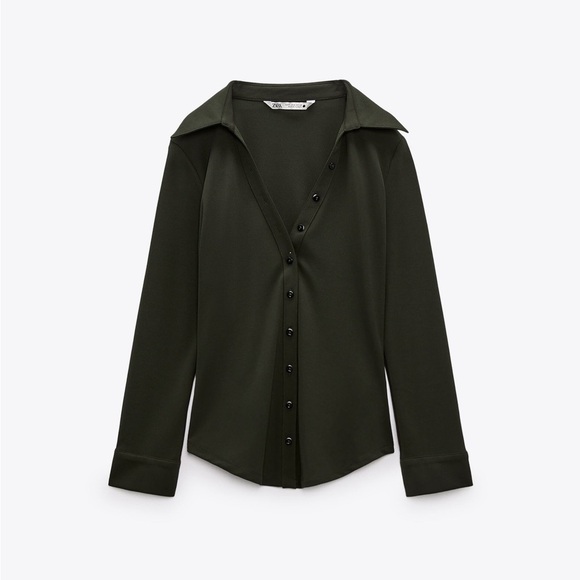NWT Zara Button-Up Longsleeves - Picture 4 of 9